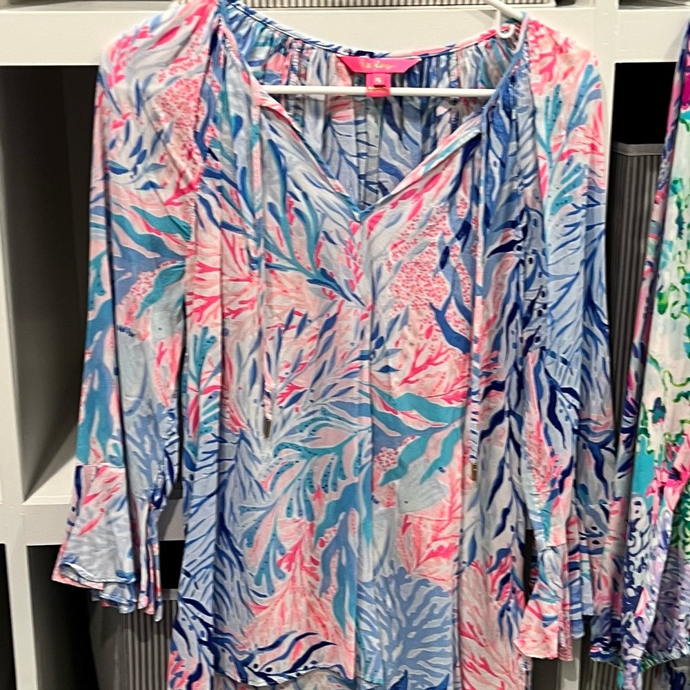 Lilly Pulitzer Ruffle Top